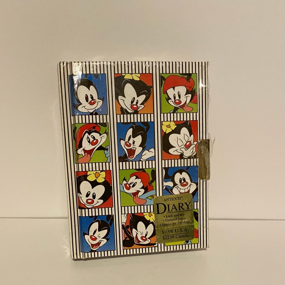 Animaniacs Diary/Journal. Sealed, never used. From 1997. Great condition.
